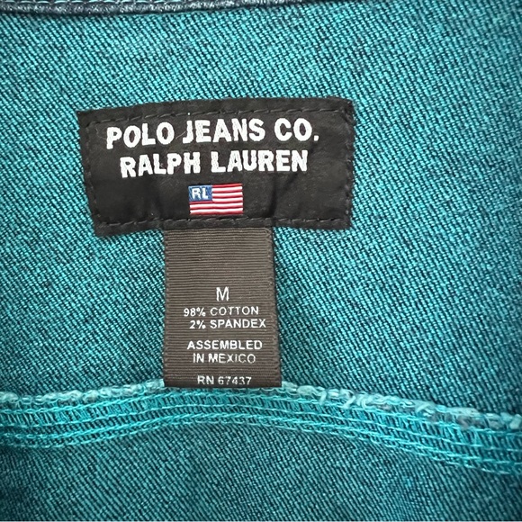 Ralph Lauren Polo Jeans Co. denim jean jacket medium - Picture 6 of 6